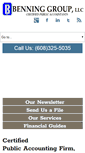 Mobile Screenshot of benninggroup.com